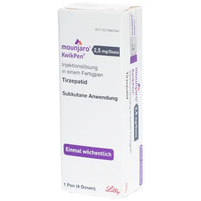 MOUNJARO 2,5 mg/Dosis KwikPen Inj.-Lsg.Fertigpen