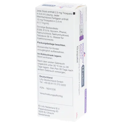 MOUNJARO 2,5 mg/Dosis KwikPen Inj.-Lsg.Fertigpen - Image 3